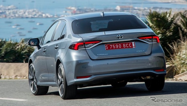 トヨタ・カローラ・セダン 新型(欧州仕様)
