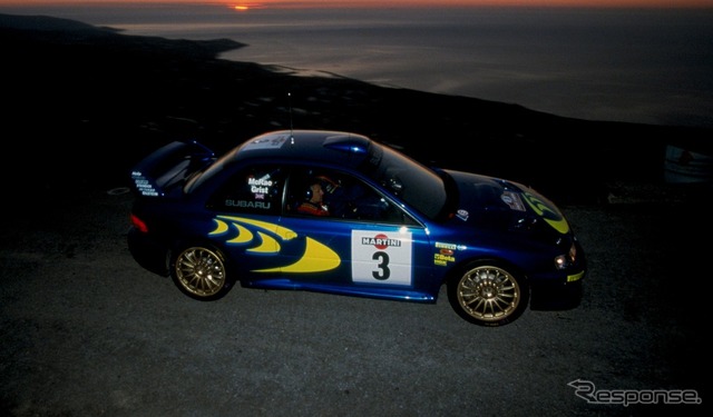 SUBARU インプレッサ WRC98/ドライバー：新井敏弘