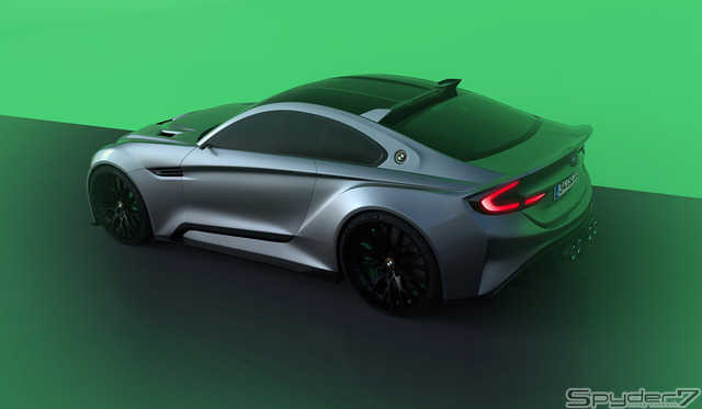 BMW 4シリーズ CSL スクープ 予想CG