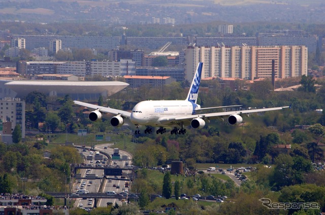 エアバスA380の初飛行(2005年)