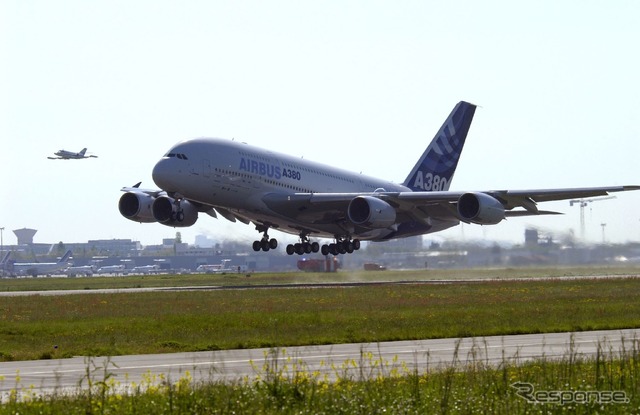 エアバスA380の初飛行（2005年）