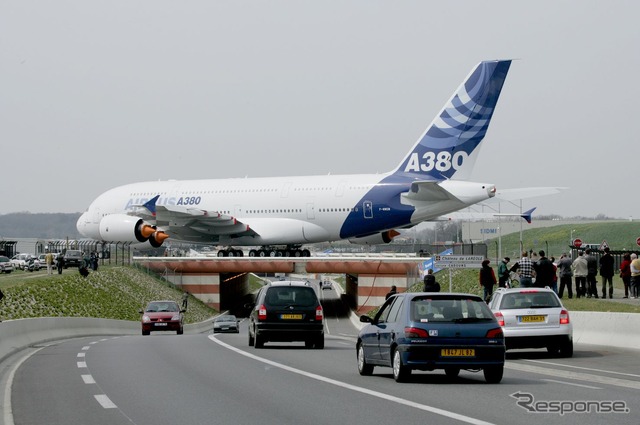 エアバスA380の初飛行(2005年)