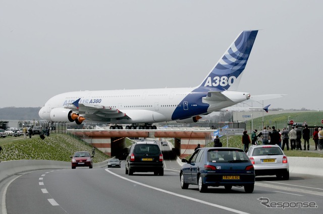 エアバスA380の初飛行（2005年）