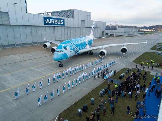 エアバスA380 / ANA空飛ぶウミガメ（2018年）