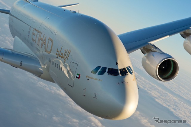 エアバスA380エティハド航空(2014年)