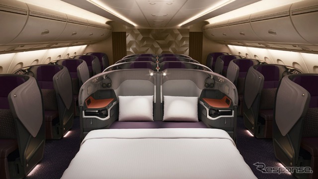 エアバスA380シンガポール航空ビジネスクラス(2017年)