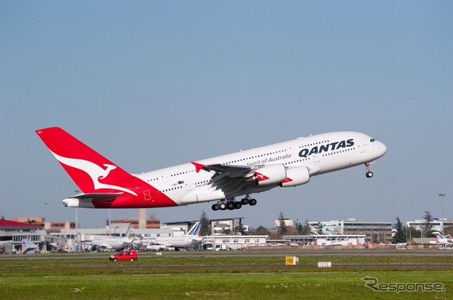 エアバスA380カンタス航空（2018年）