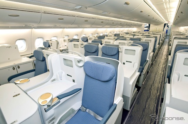 エアバスA380中国南方航空ビジネスクラス（2011年）