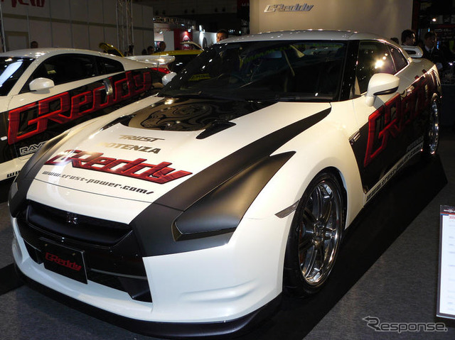 【東京オートサロン08】日産 GT-R チューン…マフラー交換編