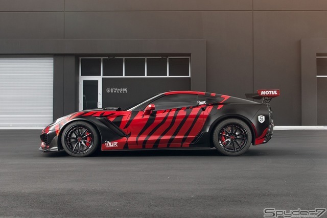 シボレー コルベット ZR1 カスタムカー(Strasse Wheels)