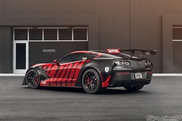 シボレー コルベット ZR1 カスタムカー(Strasse Wheels)