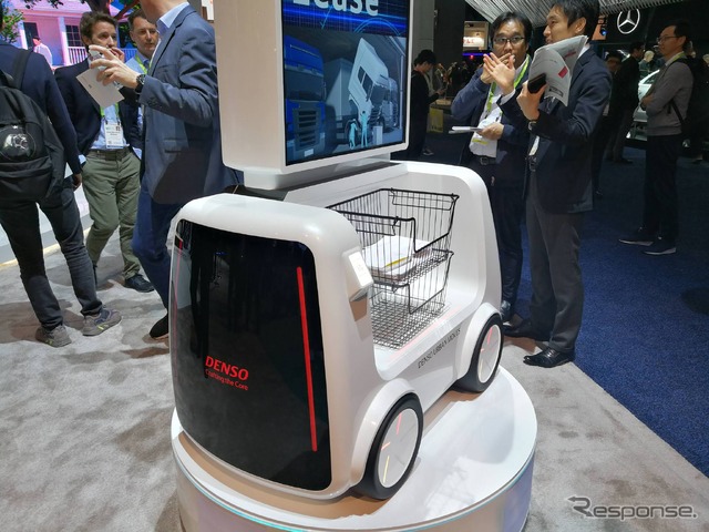 MaaSで必要となる新たなコネクテッド技術、デンソーが披露…CES 2019