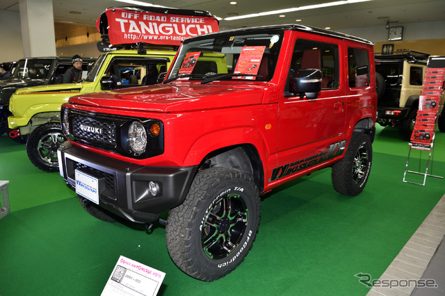 三木スズキJIMNY×RED(大阪オートメッセ2019)