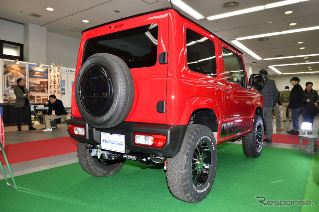 三木スズキJIMNY×RED(大阪オートメッセ2019)