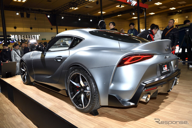 トヨタ・スープラ新型(大阪オートメッセ2019)