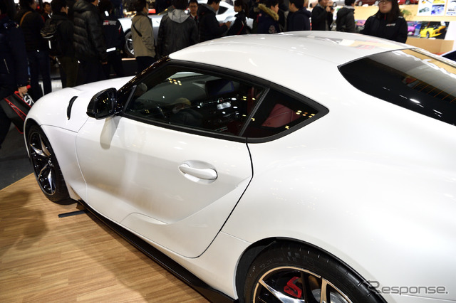 トヨタ・スープラ新型(大阪オートメッセ2019)
