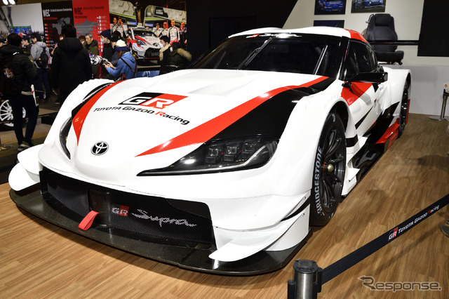 トヨタ GRスープラSUPER GT(大阪オートメッセ2019)