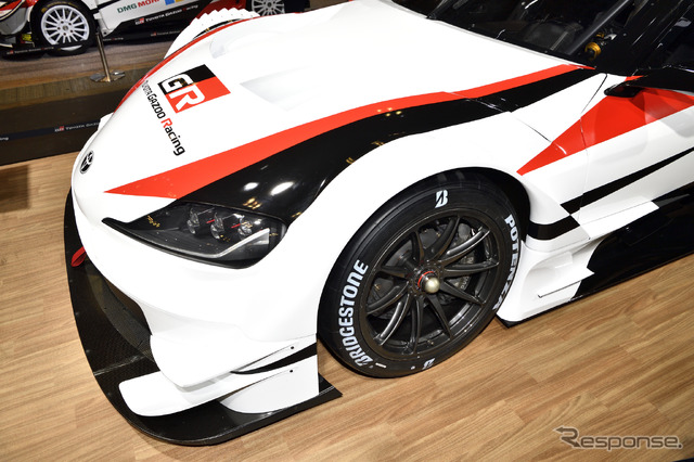 トヨタ GRスープラSUPER GT(大阪オートメッセ2019)