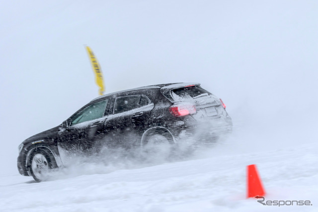 ミシュラン雪上試乗会