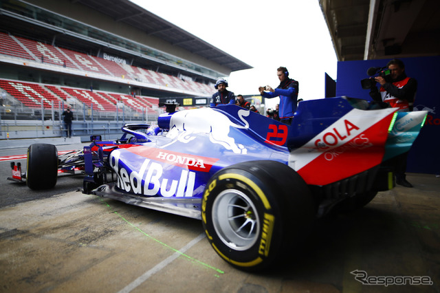 トロロッソSTR14・ホンダ(2月18~21日のバルセロナ合同テスト)