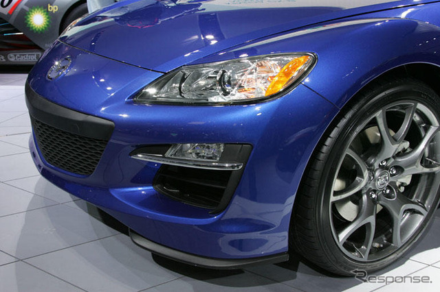 【デトロイトモーターショー08】マツダ RX-8 正常進化を遂げる