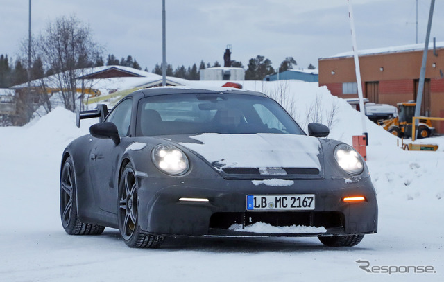 ポルシェ 911 GT3 スクープ写真