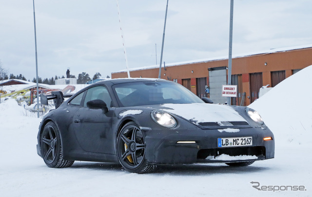 ポルシェ 911 GT3 スクープ写真