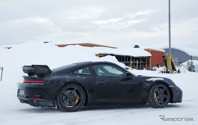 ポルシェ 911 GT3 スクープ写真