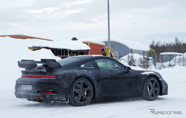 ポルシェ 911 GT3 スクープ写真