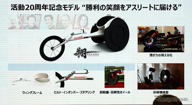 Hondaグループ車いす陸上競技支援発表(Hondaウエルカムプラザ青山/2月28日)