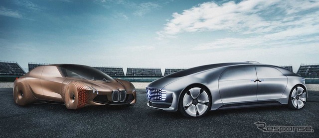 BMWグループとダイムラー（メルセデスベンツ）の自動運転技術搭載のコンセプトカー