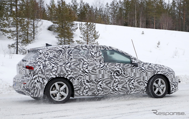 VW ゴルフ 新型(ゴルフ8)スクープ写真