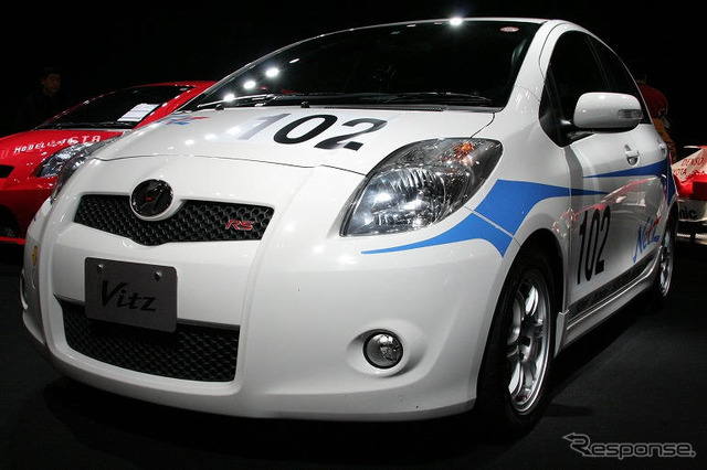 【東京オートサロン08】写真蔵…トヨタ ヴィッツ RS TRD Racing