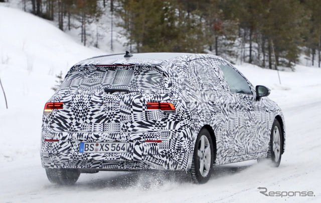 VW ゴルフ 新型(ゴルフ8)スクープ写真
