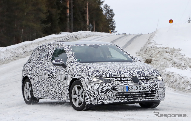VW ゴルフ 新型(ゴルフ8)スクープ写真