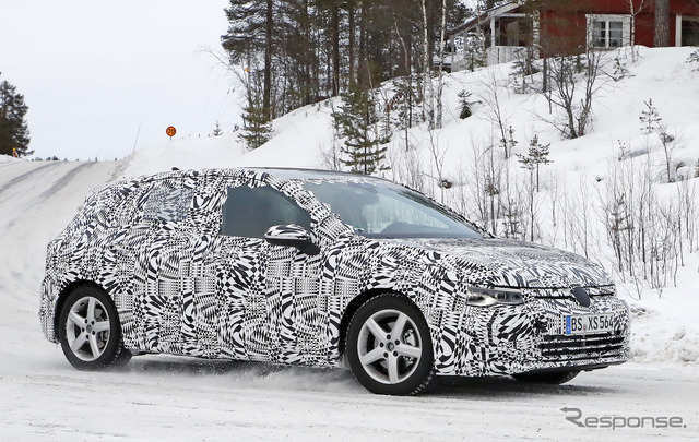 VW ゴルフ 新型(ゴルフ8)スクープ写真