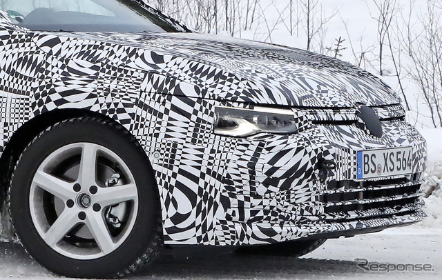 VW ゴルフ 新型(ゴルフ8)スクープ写真