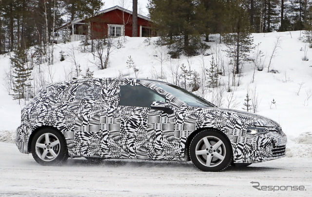 VW ゴルフ 新型(ゴルフ8)スクープ写真