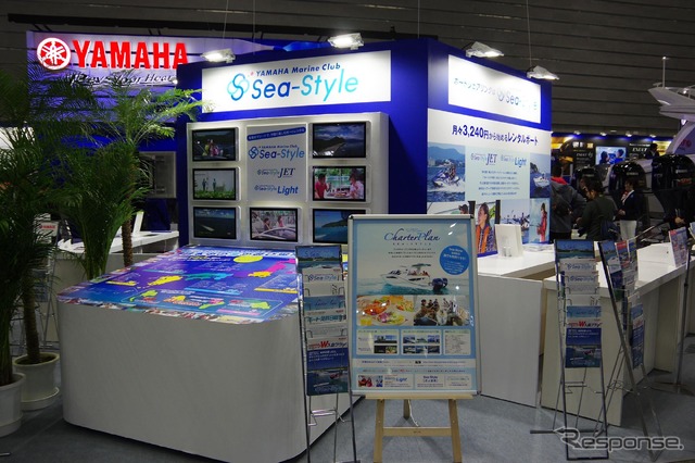 会員制マリンクラブ「Sea-Style」を会場のメインに据える（ジャパンインターナショナルボートショー2019）