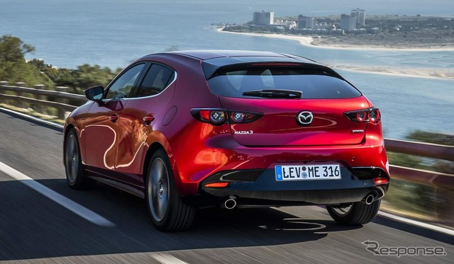 マツダ3新型(欧州仕様車)