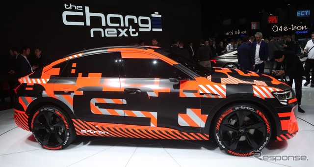アウディ e-tron スポーツバックのプロトタイプ(ジュネーブモーターショー2019)