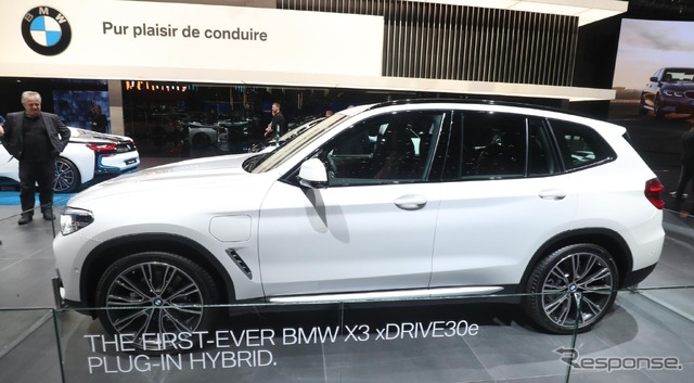 新型BMW X3 のPHV、xDrive30e(ジュネーブモーターショー2019)