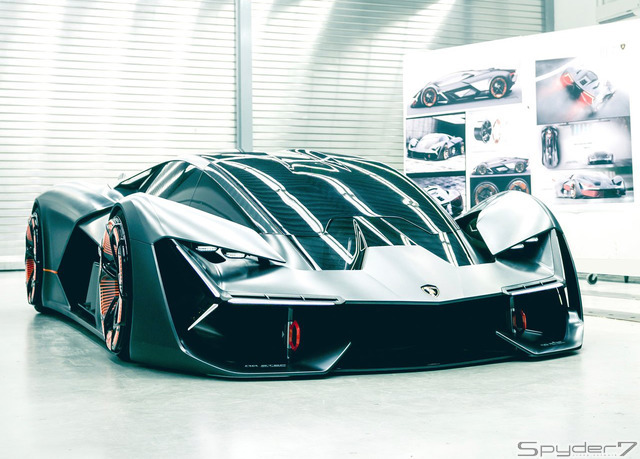 ランボルギーニ Terzo Millennioコンセプト(参考画像)