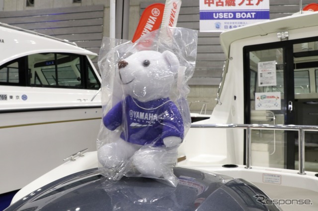 FR23のいたるところにはクマのぬいぐるみが。「隠しベアです。」マリーナの遊び心も愉快だ。