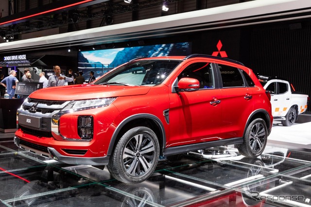 三菱 ASX (RVRに相当)の2020年モデル(ジュネーブモーターショー2019)
