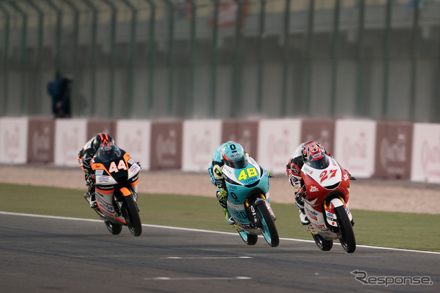 Moto3クラス日本人初優勝の鳥羽海渡(Honda Team Asia)