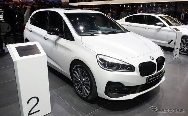 BMW 2シリーズ アクティブ ツアラーのPHV「225xe」の改良モデル(ジュネーブモーターショー2019)