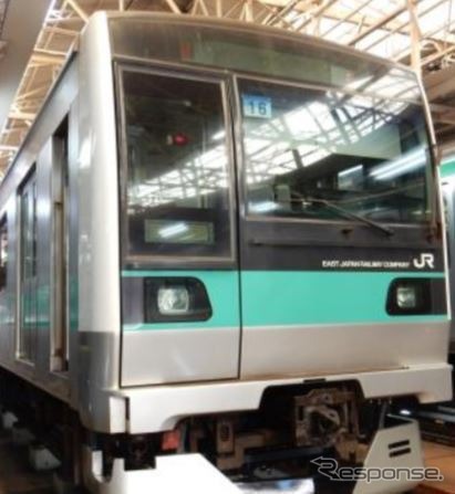 常磐緩行線で運行されているJR東日本のE233系