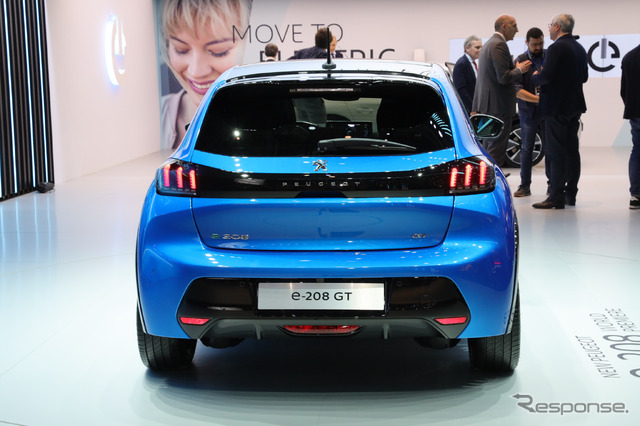 プジョー e-208(ジュネーブモーターショー2019)