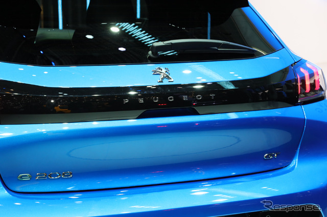 プジョー e-208(ジュネーブモーターショー2019)